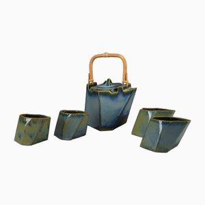 Avant Garde Tea Set, 1990, Set of 5