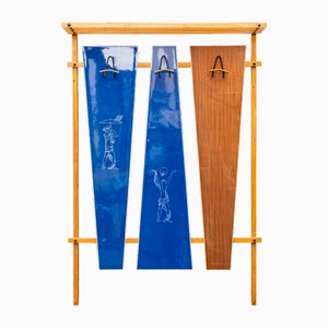 Clothes Hanger in Formica and Iron by Gio Ponti, 1950s