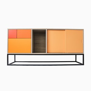 Orange Real Sideboard by Studio Deusdara