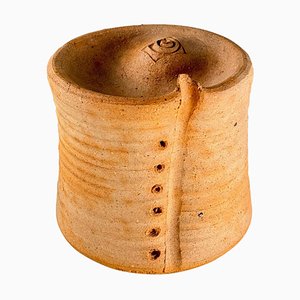 Button Jar Ceramic Decorative Object attributed to Giancarlo Scapin, Italy, 1970s
