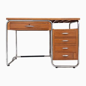 Bauhaus Desk in Tubular Steel, 1960s