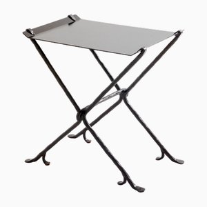 Isis Wrought Iron Side Table by Garouste & Bonetti, 1987