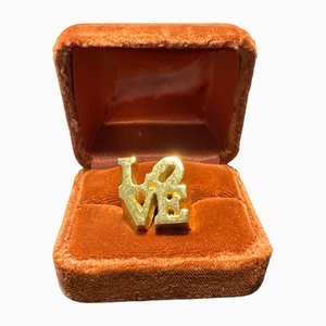 Bague Love de Robert Indiana, 1970s