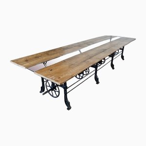 Vintage Worktable in Cast Iron, 1920