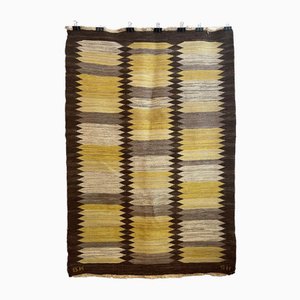 Swedish Röllakan Rug by Berit Koenig & Svensk Hemslöjd Viggen, 1950s