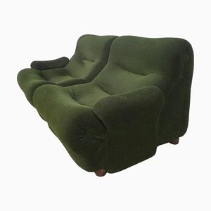 Modulares italienisches Space Age Sofa von Emilio Guarnacci für 1p, Italien, 1970er, 2er Set
