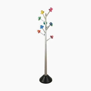 Postmodern Hat Tree Coat Rack attributed to Ugo Nespolo for Origlia Pragma, 1980s