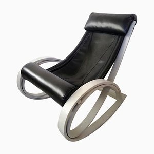 Sgarsul Rocking Chair attributed to Gae Aulenti for Poltronova, 1970s