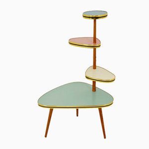 Soporte para plantas alemán vintage, años 50