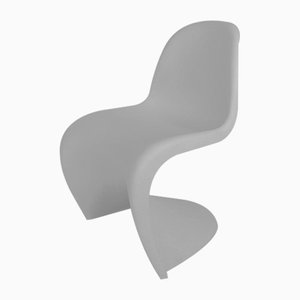 Vintage Chairs in White by Verner Panton for Vitra, Set of 4