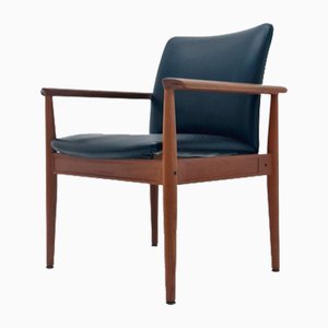 Danish Teak Armchair by Finn Juhl for France & Son, 1960s