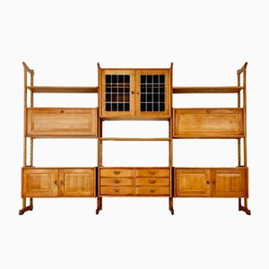 Danish Oak Room Divider by Henning Kjærnulf, 1960s