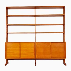 Vintage Danish Teak Room Divider from L CHR Larsen & Søn, 1960s