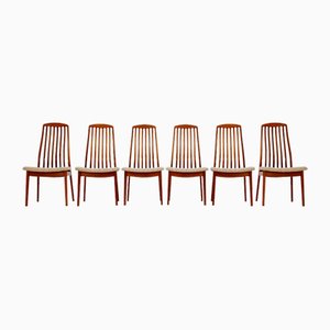 Danish Teak Dining Chairs by Schou Andersen, 1960s, Set of 6