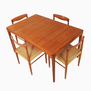 Esstisch von HW Klein für Bramin, 1960er