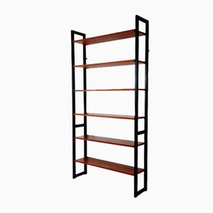 Vintage Teak Library Book Shelf-System by Jussi Peippo for Asko, 1960s
