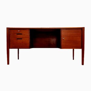 Vintage German Teak Desk by Wilhem Renz, 1960s