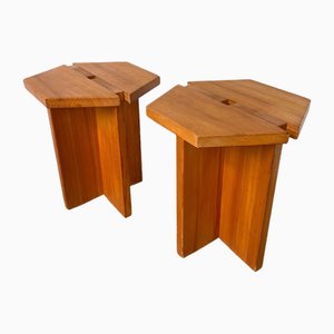 Set of Stools by René Martin, 1960s