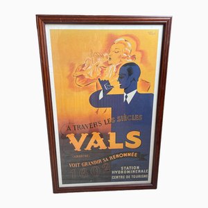 Neu aufgelegtes Vals Werbeposter, 1980er