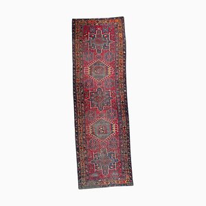 Vintage Distressed Karaje Runner, 1950s