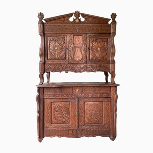 Antique Brutalist Cabinet, 1890