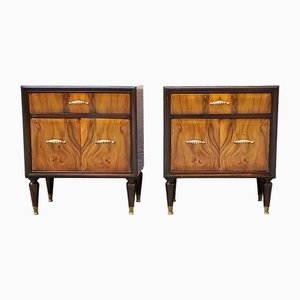 Art Deco Nachttische, 1920er, 2er Set