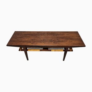 Mesa de centro de palisandro, años 50