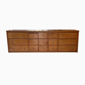 Goldenes Eichenholz Sideboard, 1950er