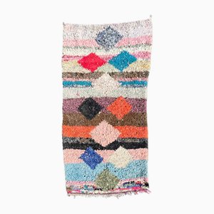 Tapis en Coton Tissé à la Main, Maroc, 1980s