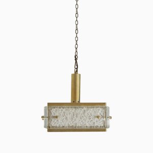 Vintage Ceiling Lamp from Orrefors, 1960s