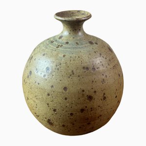 Vase Vintage en Grès, 1960