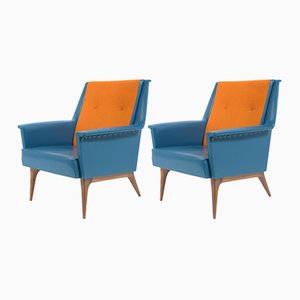 Mid-Century Armchairs from Castelli, 1957, Set of 2