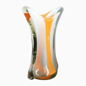 Large Vintage Italian Vase in Murano Art Glass, 1960s