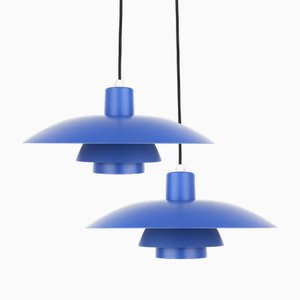 Vintage PH 4/3 Pendant Lamps by Poul Henningsen for Louis Poulsen, 1966, Set of 2