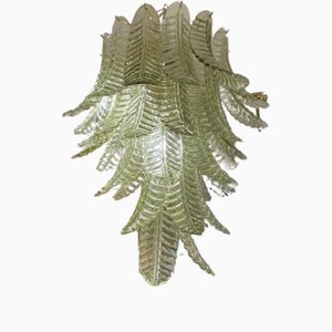 Murano Green Fern Lamp
