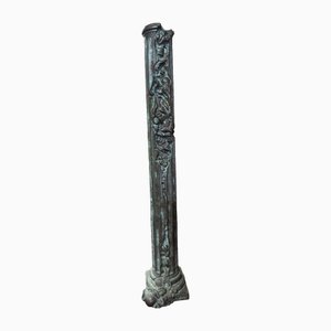 Jens Flemming Sørensen, Large Antique-Style Bronze Column, 2/3 Pieces
