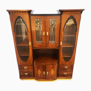 Art Nouveau Style Inlaid Buffet, 1890s