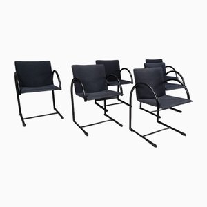Chaises Cirkel Vintage attribuées à Metaform, 1980s, Set de 6