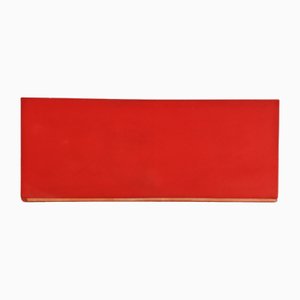 Tavolo Pouf Scacchi rosso di Mario Bellini per B&b Italia, anni '70