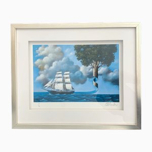 Rafal Olbinski, Discovery of the Sense of Water, Giclée Print