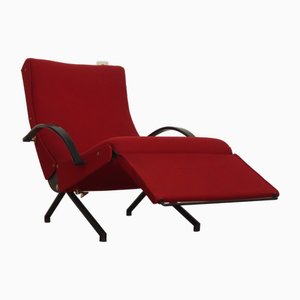 Fauteuil P40 Mid-Century en Laiton par Osvaldo Borsani pour Tecno, Italie, 1950s