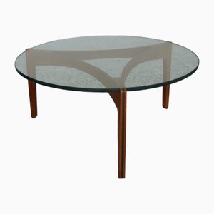 Vintage Coffee Table in Rosewood by Sven Ellekaer for Christian Linneberg, 1960s