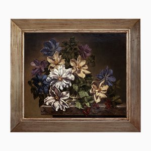 Roberto Suraci, Natura morta floreale, 2006, Olio su tela