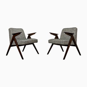 Butacas Mid-Century Bunny Type 300-177, años 70. Juego de 2