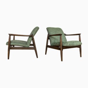 Butacas GFM64 Mid-Century de Edmund Homa, años 60. Juego de 2