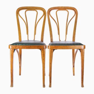 Sedie nr. 476 in legno curvato di Thonet, 1910, set di 2