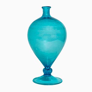 Aquamarine Veronese Vase by Vittorio Zecchin for Venini, 1920s