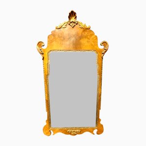 Burr Walnut & Parcel Gilt Mirror, 1920s