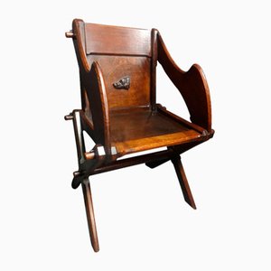 19th Century Oak Glastonbury Chair