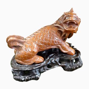 Carved Dog of Foo c.1900